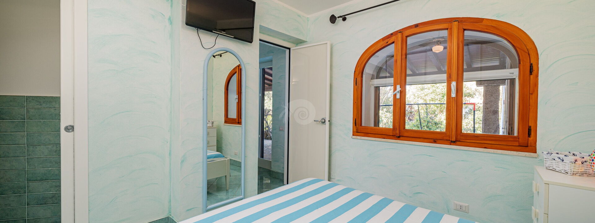 Villa Il Mosaico Di Nora: Camera da letto