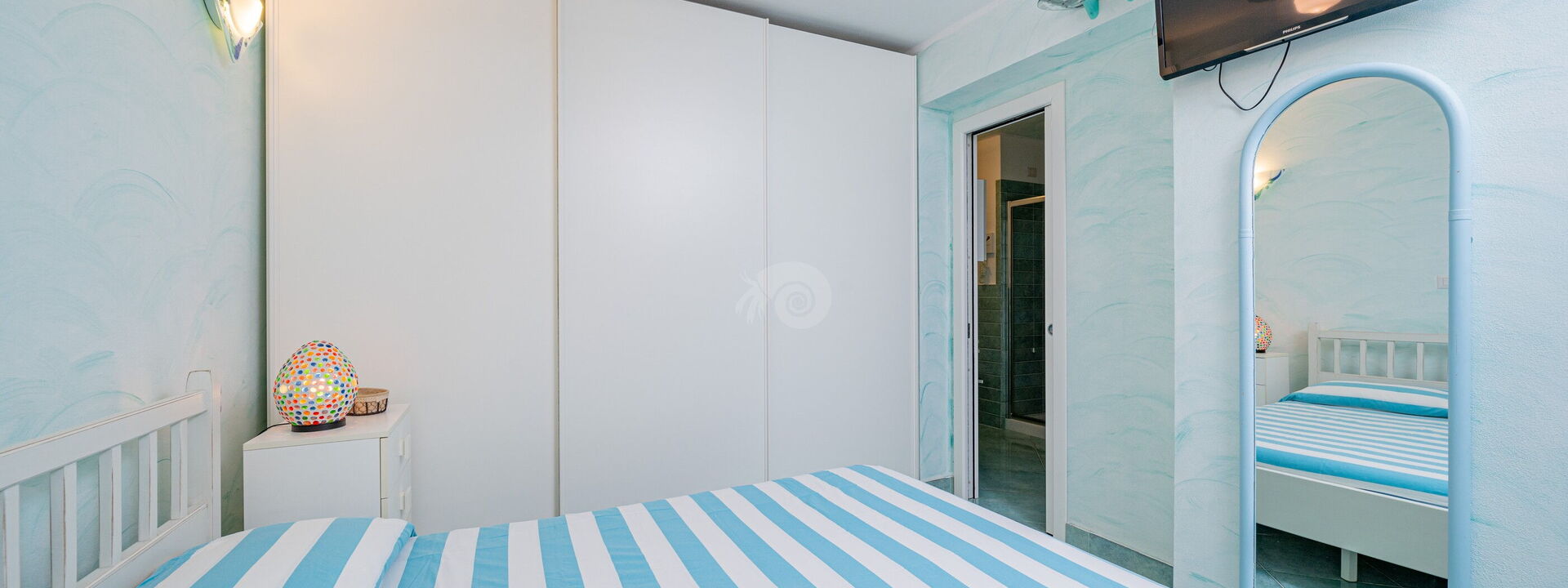 Villa Il Mosaico Di Nora: Camera da letto