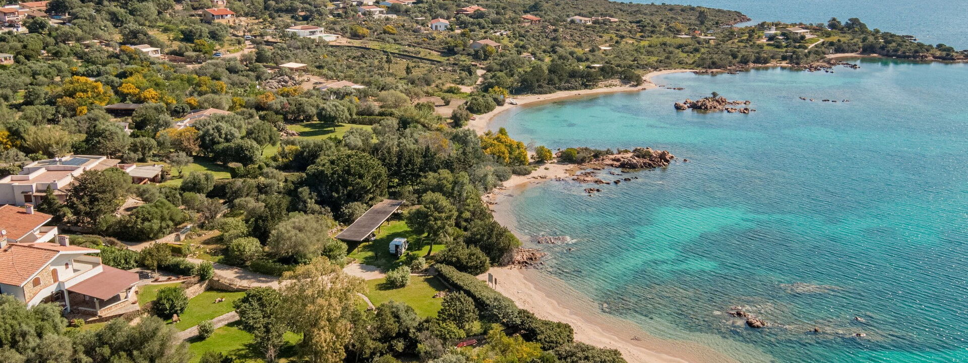 Villa Il Mosaico Di Nora: Esterni, Vista Panoramica