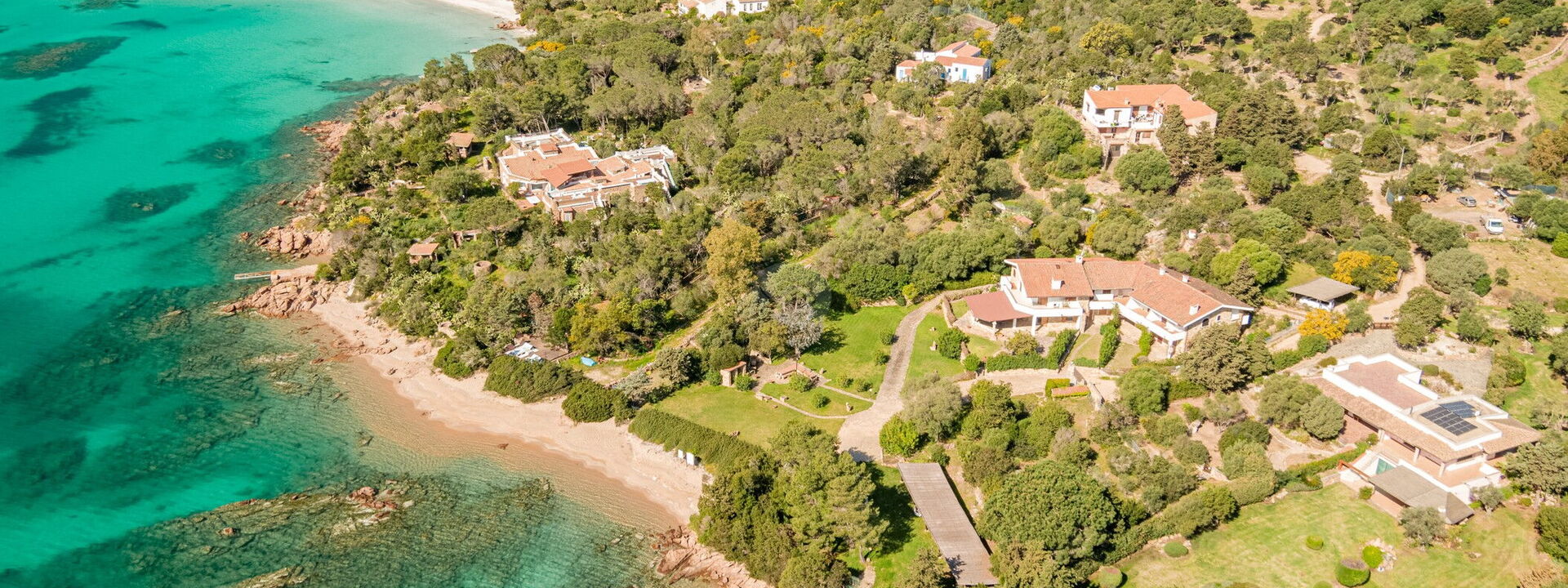 Villa Il Mosaico Di Nora: Esterni, Vista Panoramica