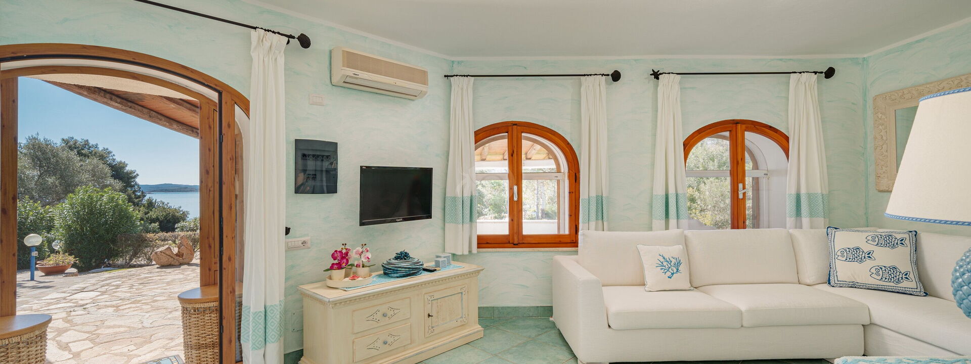 Villa Il Mosaico Di Nora: Soggiorno