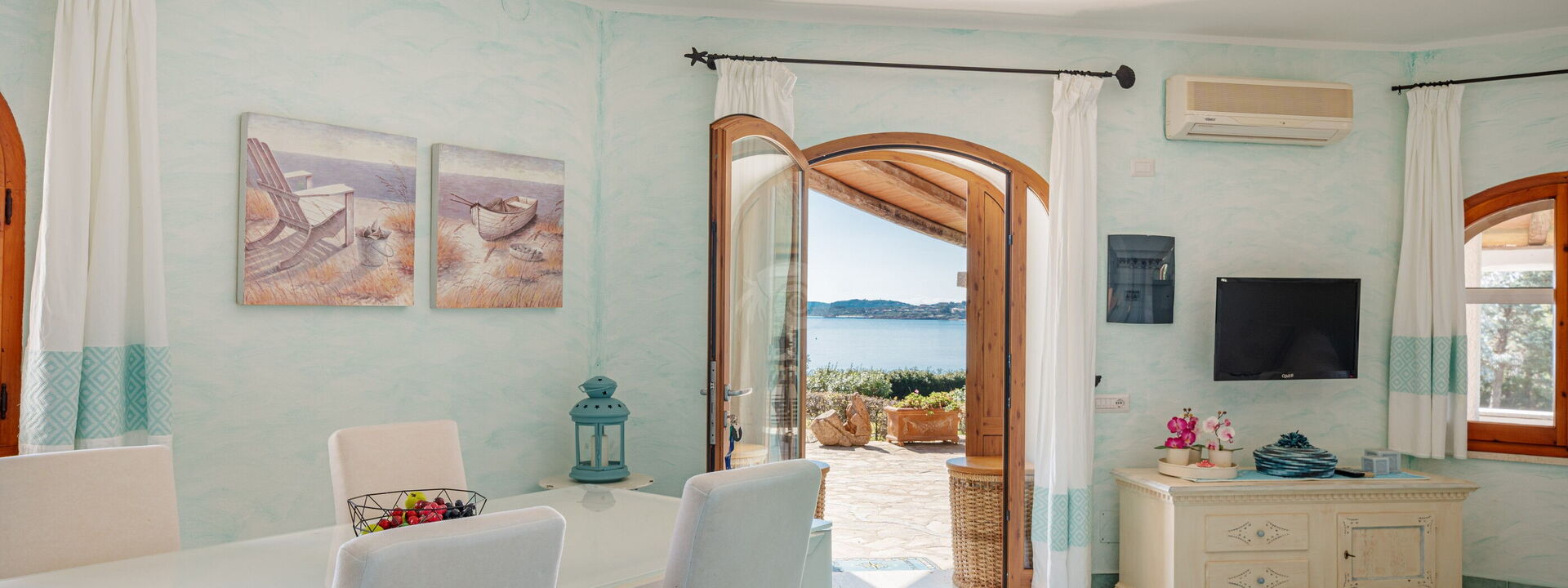 Villa Il Mosaico Di Nora: Cucina, Sala da pranzo