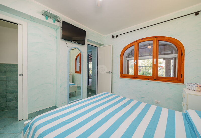 Villa Il Mosaico Di Nora: chambre à coucher