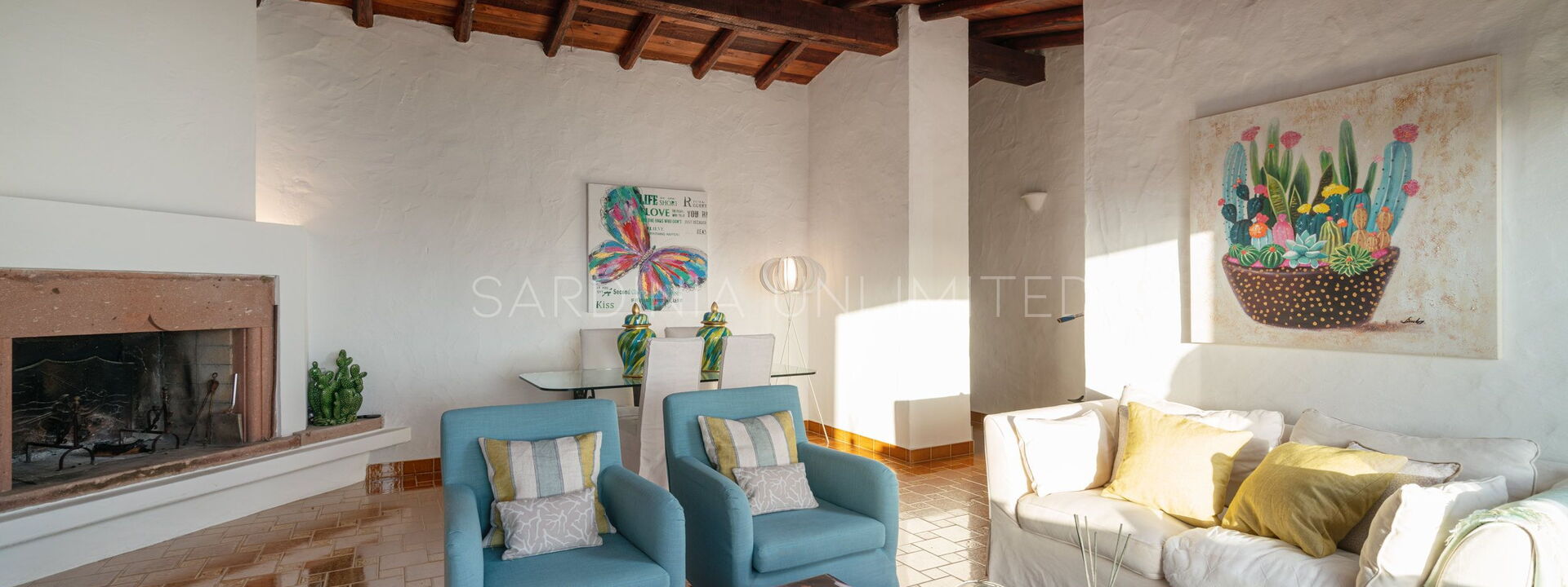 Villa White Elegance: Salon