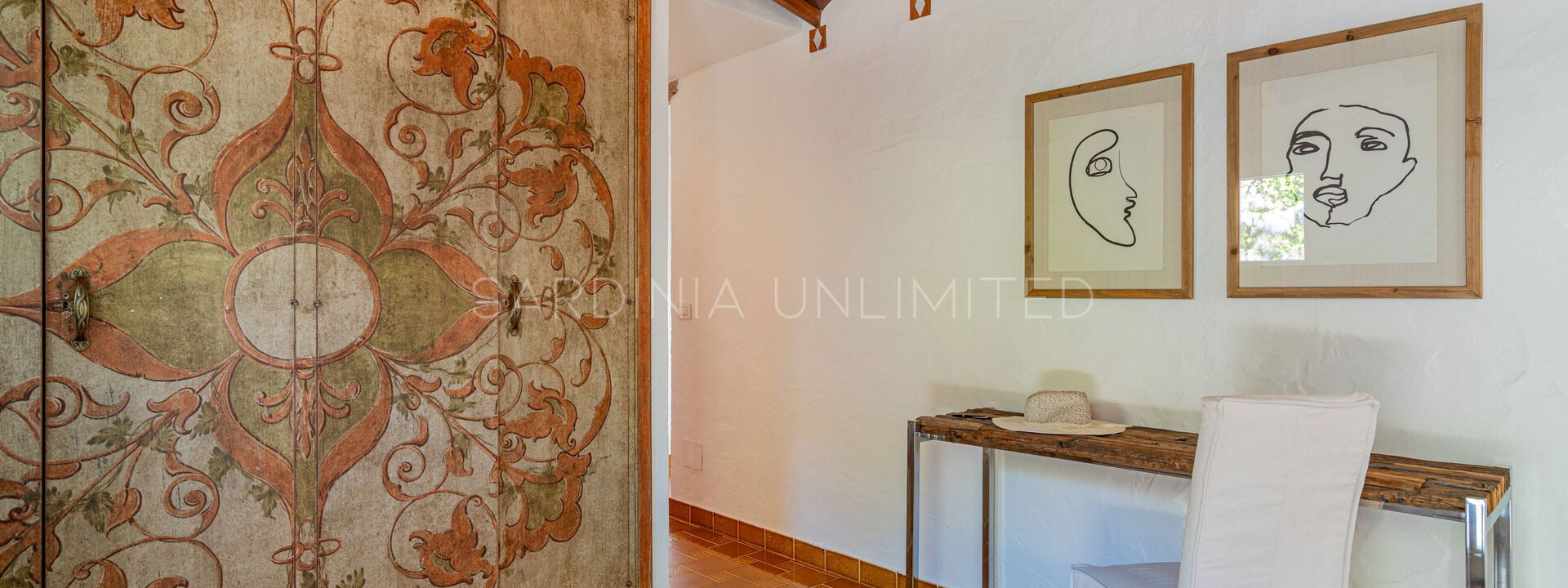 Villa White Elegance: chambre à coucher