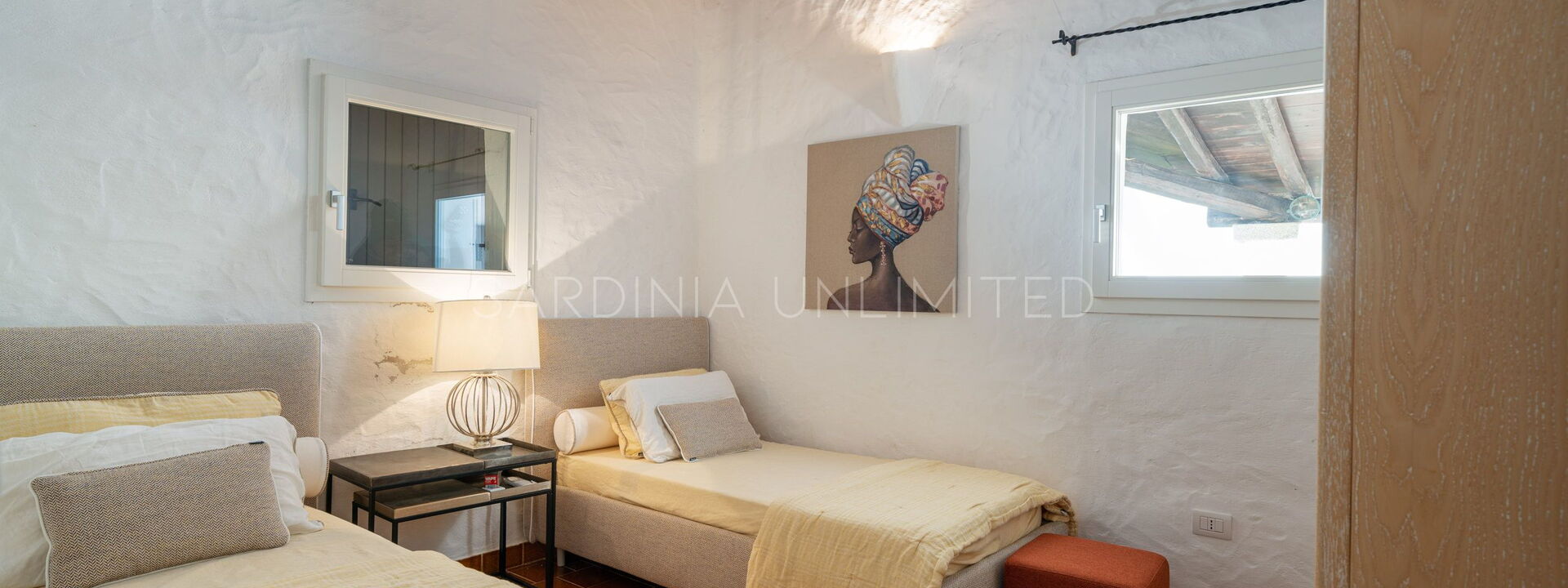 Villa White Elegance: chambre à coucher