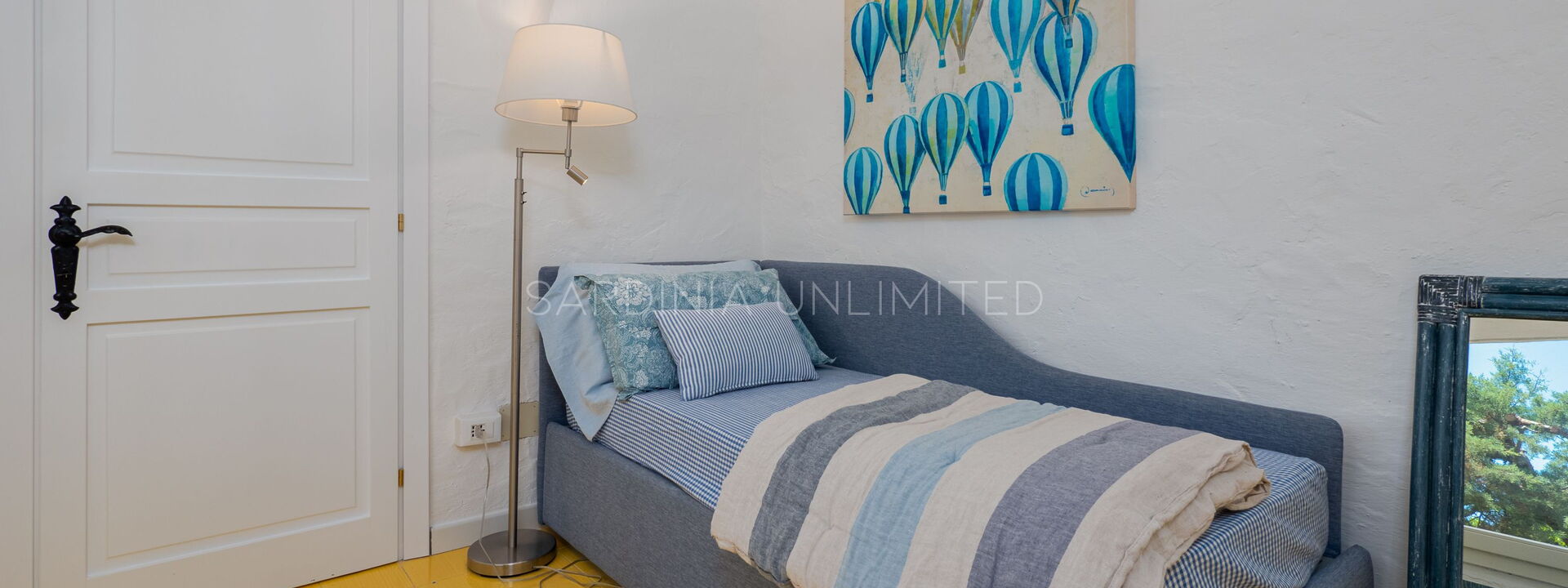 Villa White Elegance: chambre à coucher