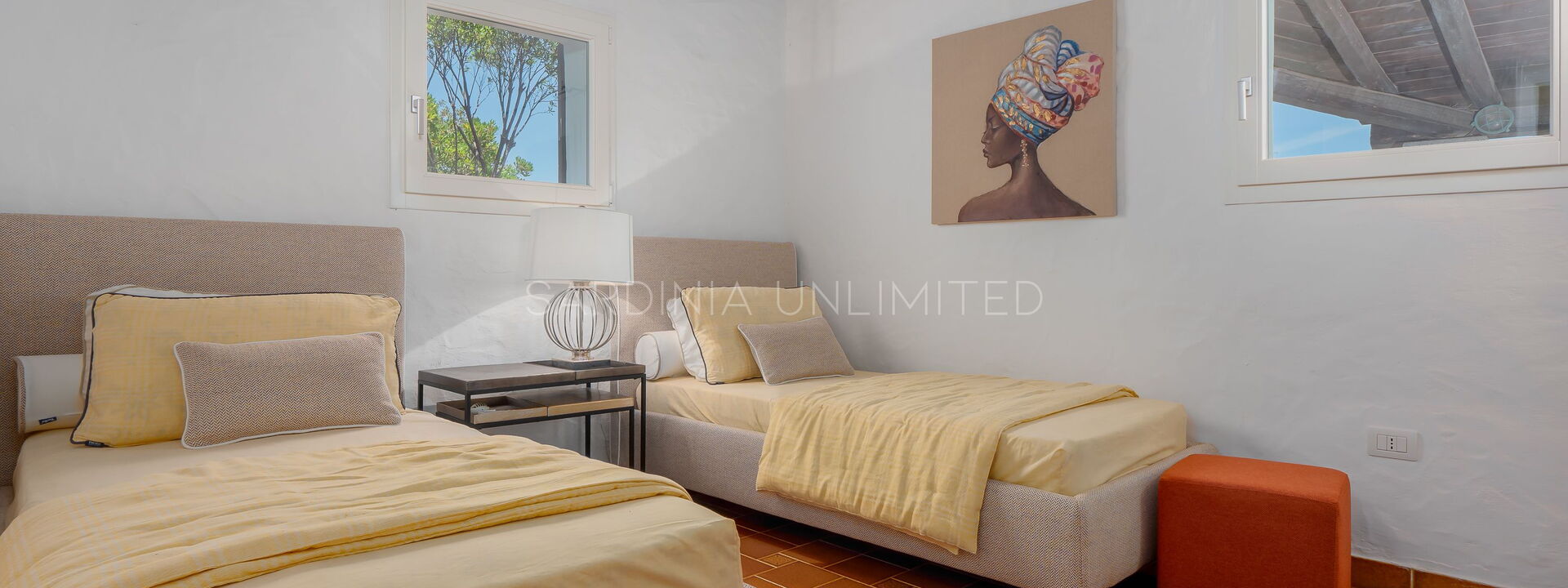 Villa White Elegance: chambre à coucher