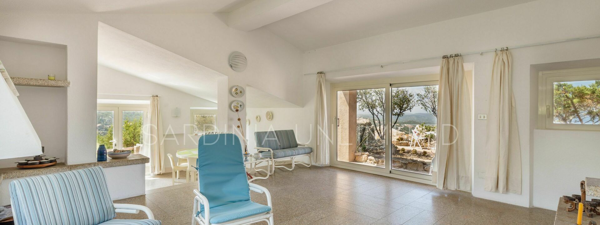 Villa Corallo: Wohnzimmer