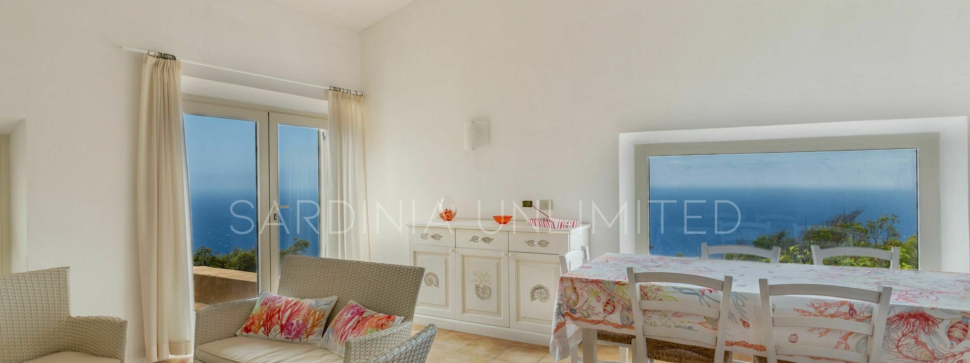 Villa Corallo: Wohnzimmer