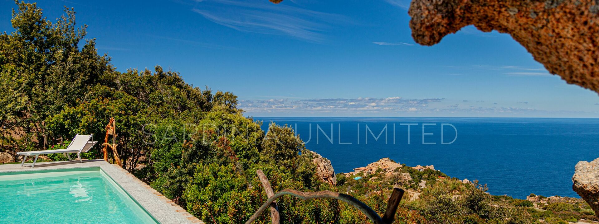 Villa Corallo: Ansichten, Schwimmbad