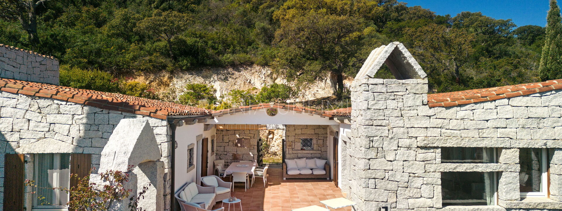 Villetta Majorelle: Außen