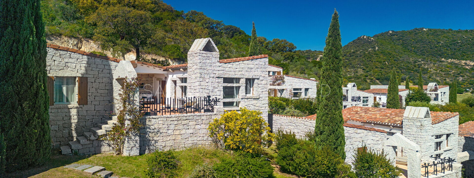 Villetta Majorelle: Außen