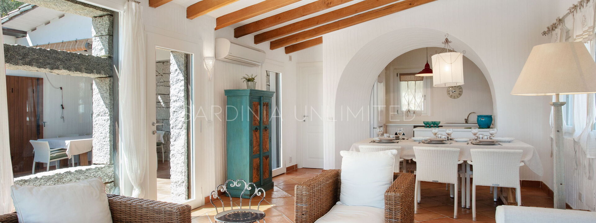 Villetta Majorelle: Wohnzimmer