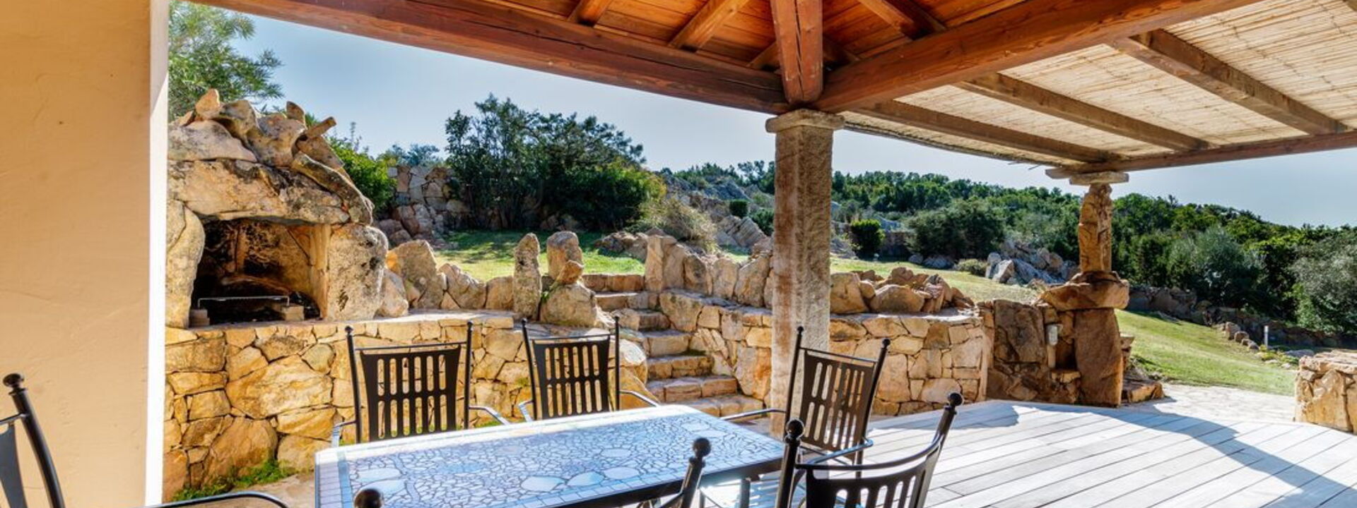 Villa Brandinchi: Balcony / Terrace / Patio