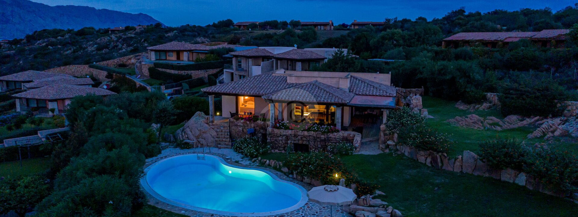 Villa Brandinchi: Building Exterior