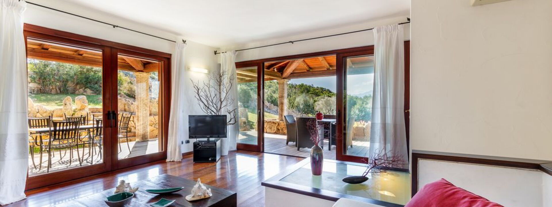 Villa Brandinchi: Living Room