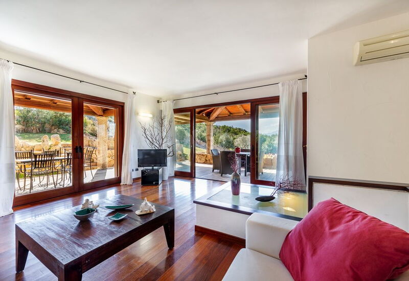 Villa Brandinchi: Living Room