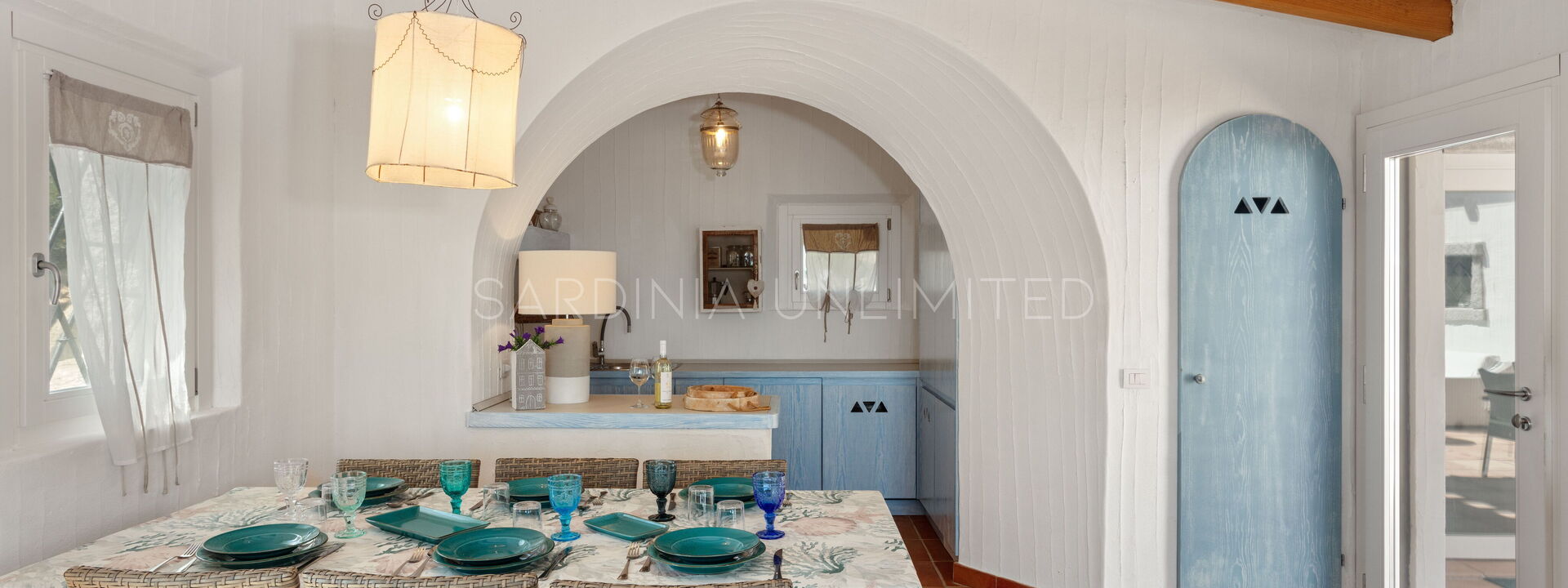 Villetta Seance: Dining Room