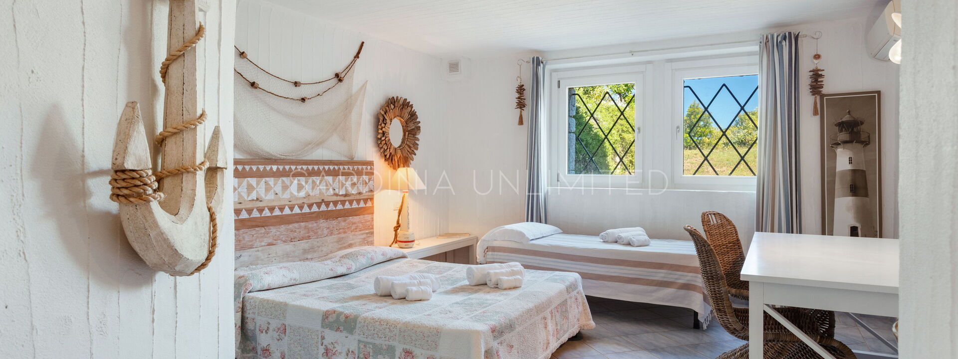 Villetta Tienne: chambre à coucher