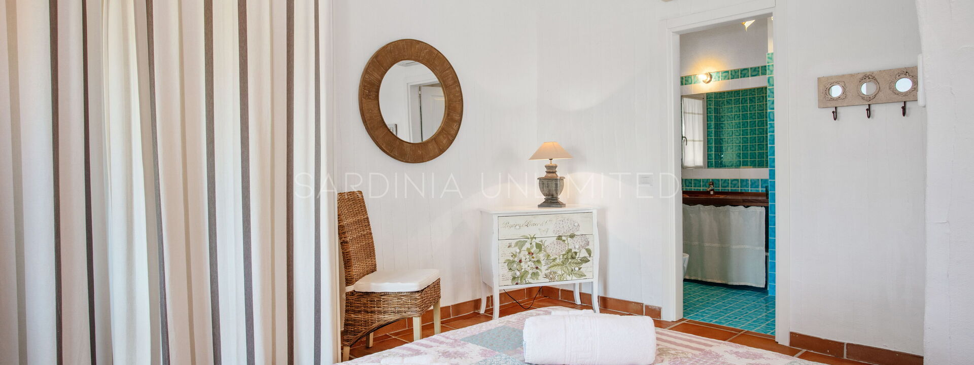 Villetta Tienne: chambre à coucher