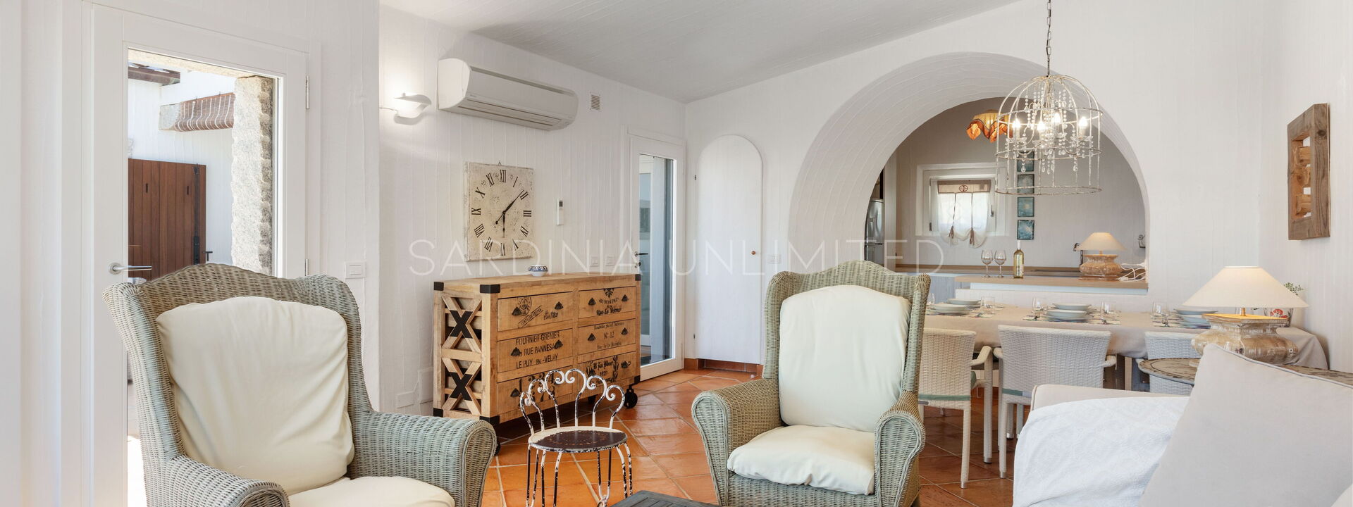 Villetta Tienne: Salon