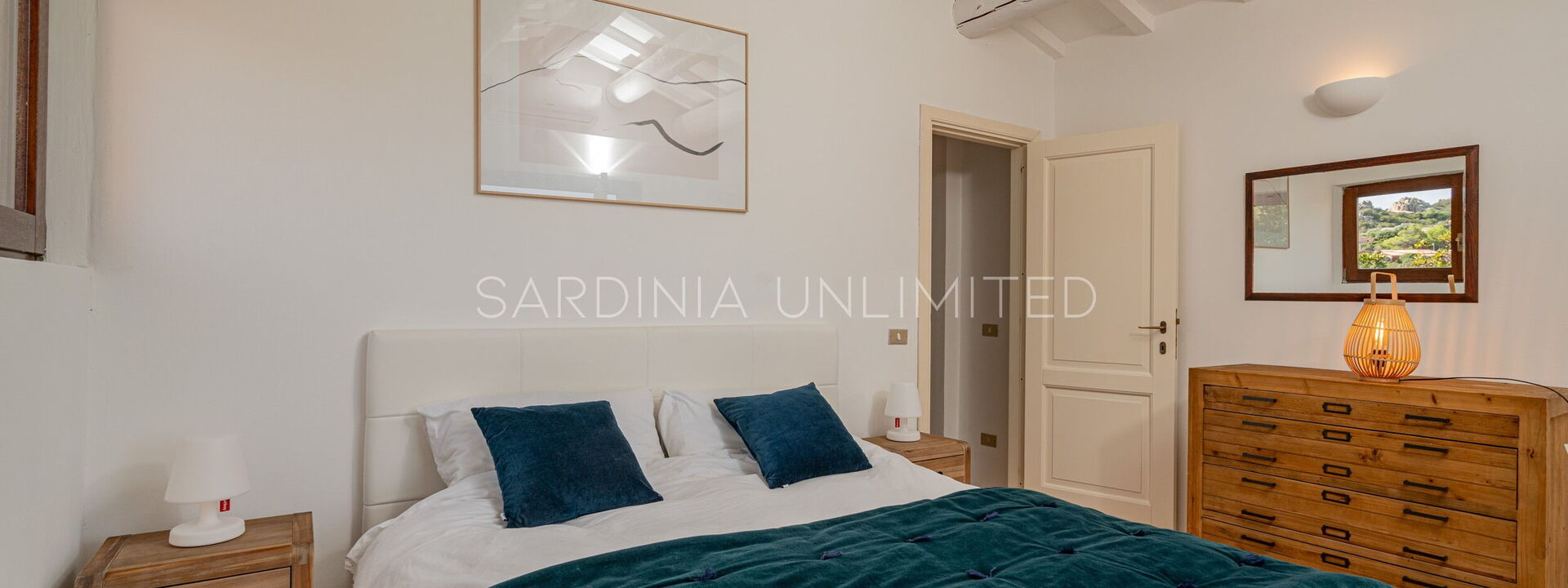 Villa Il Faro di Cyrano: Camera da letto