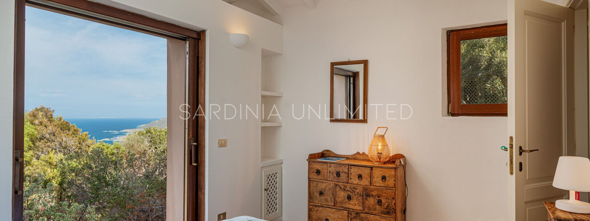 Villa Il Faro di Cyrano: Camera da letto