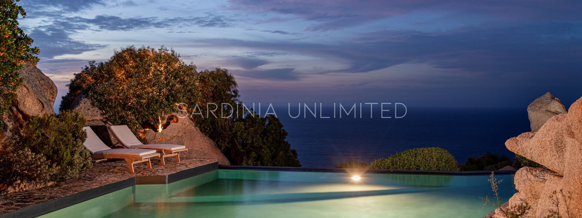 Villa Il Faro di Cyrano: Esterni, Piscina, Vista Panoramica