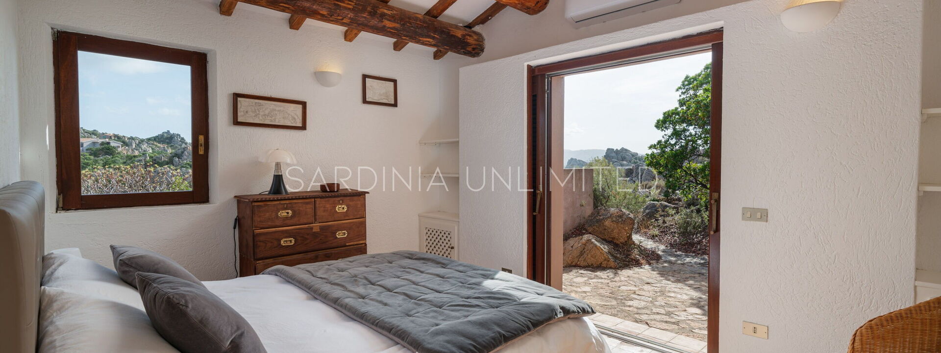 Villa Il Faro di Cyrano: Camera da letto