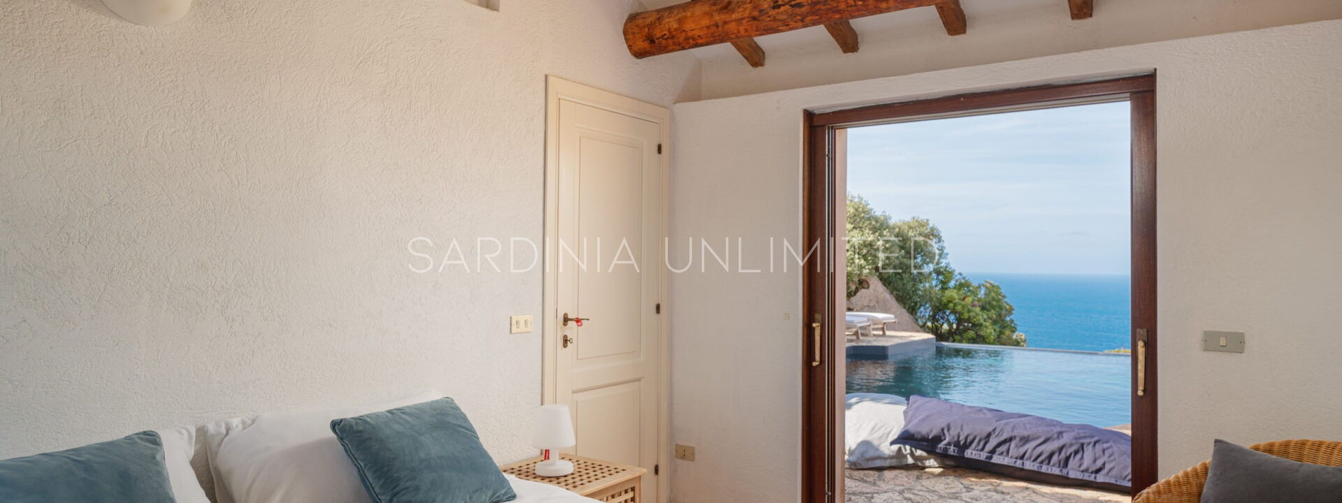 Villa Il Faro di Cyrano: Camera da letto