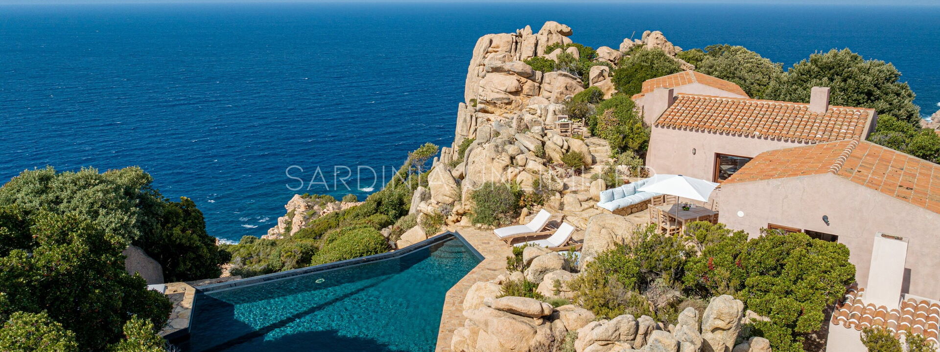 Villa Il Faro di Cyrano: Esterni, Piscina, Vista Panoramica