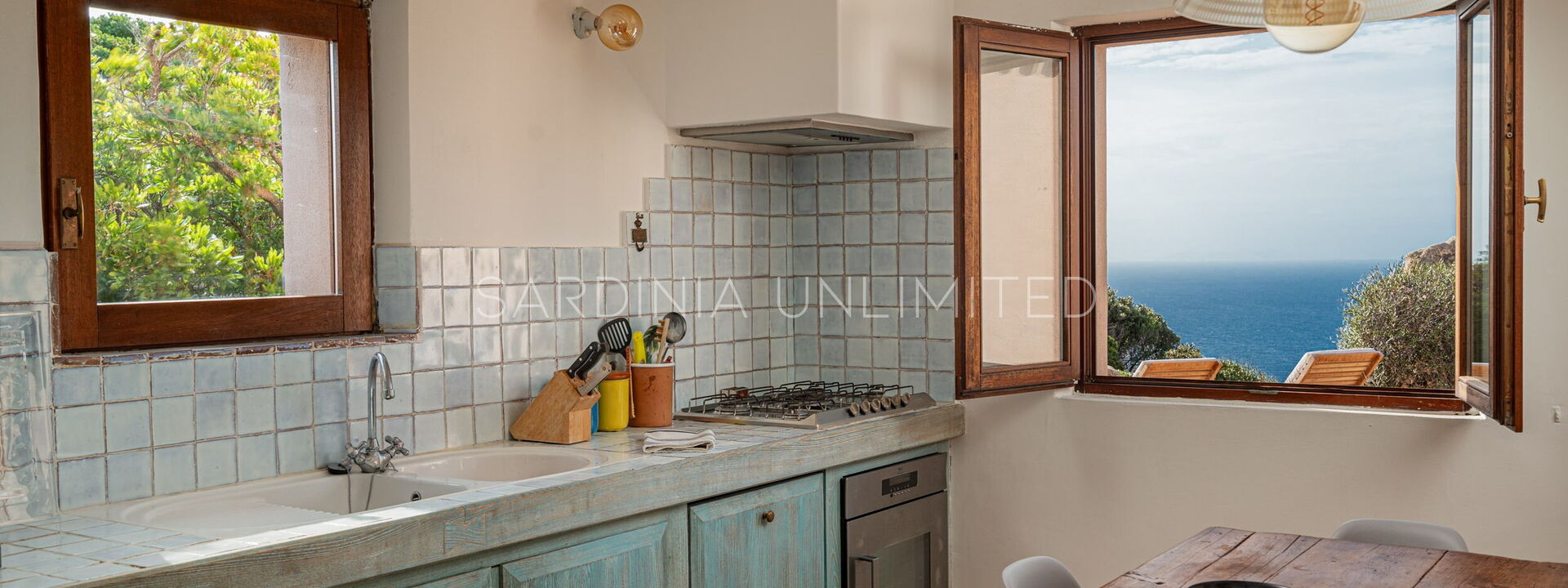 Villa Il Faro di Cyrano: Cucina