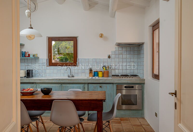 Villa Il Faro Di Cyrano: Kitchen