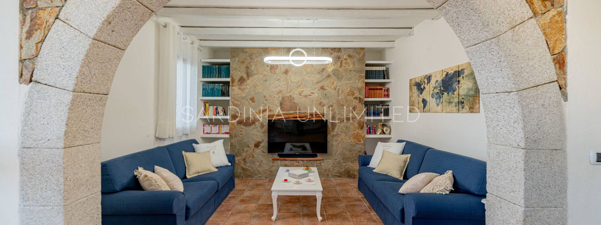 Villa i Venti di Molara: Salon