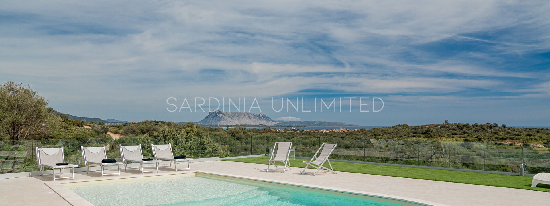 Villa i Venti di Molara: bassin, Extérieurs, Vues