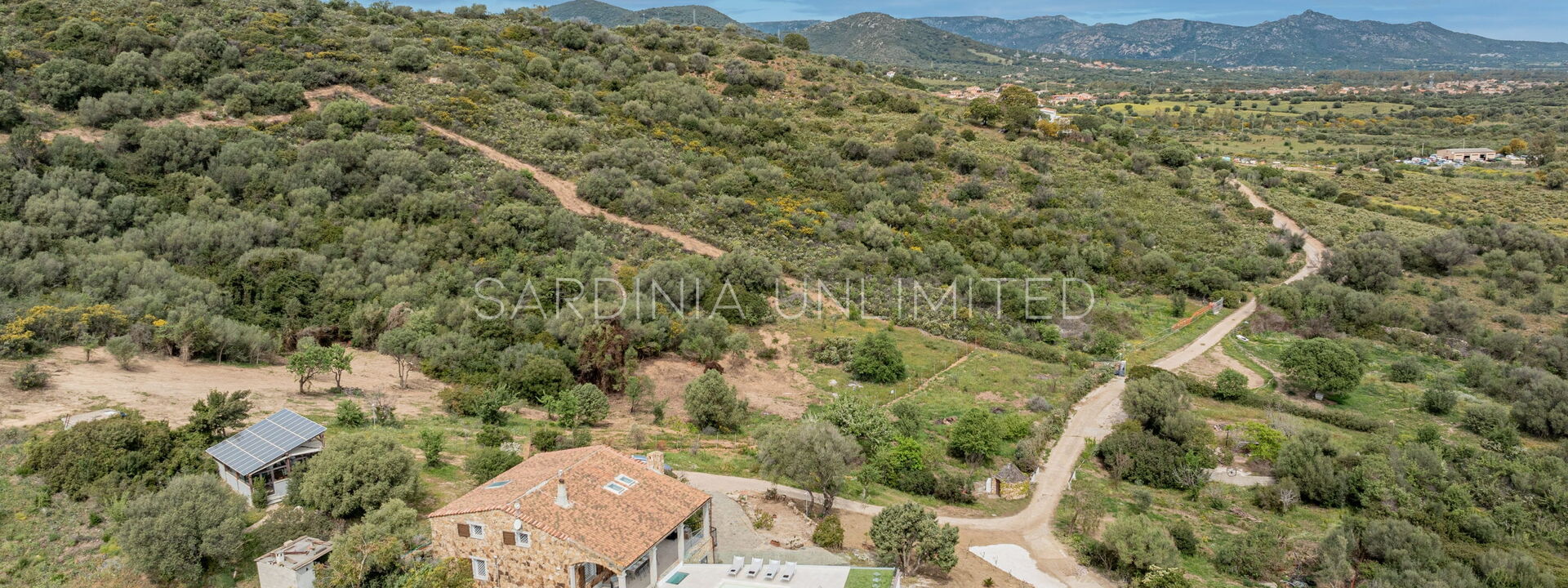 Villa i Venti di Molara: Extérieurs, Vues