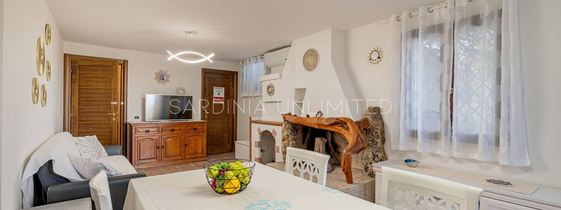 Villa i Venti di Molara: Salle à manger