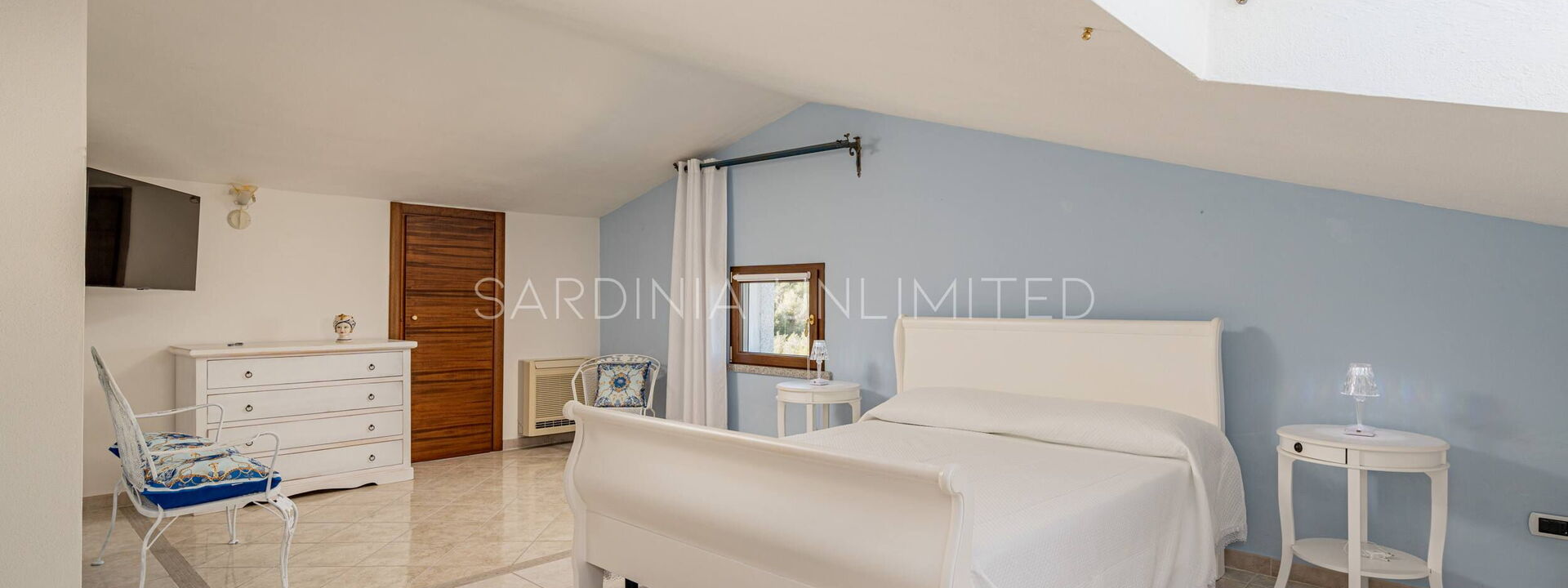 Villa i Venti di Molara: chambre à coucher