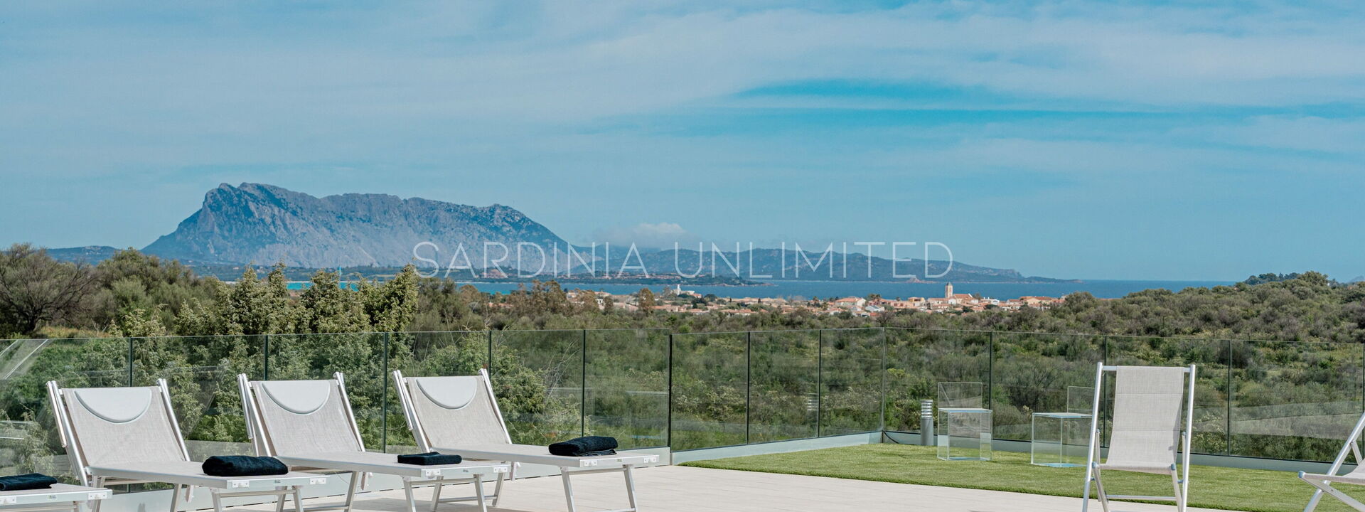 Villa i Venti di Molara: bassin, Extérieurs, Vues