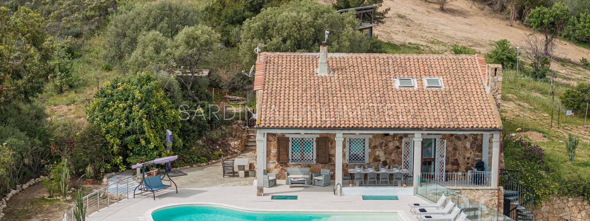 Villa i Venti di Molara: Extérieurs