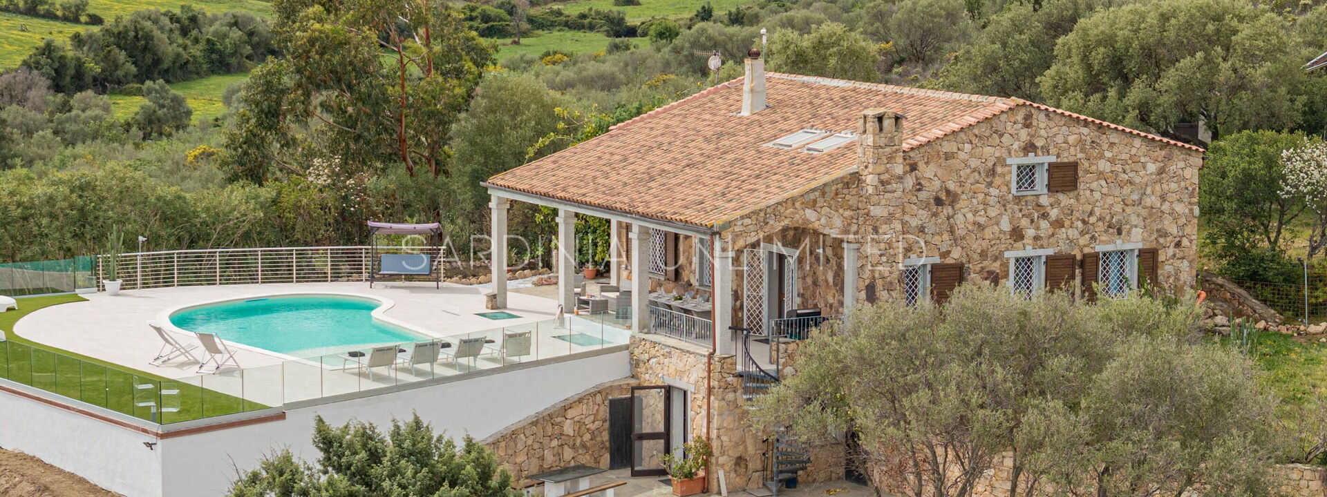 Villa i Venti di Molara: Extérieurs