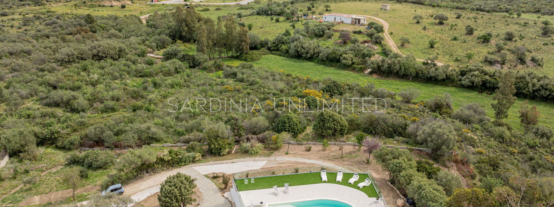 Villa i Venti di Molara: Extérieurs