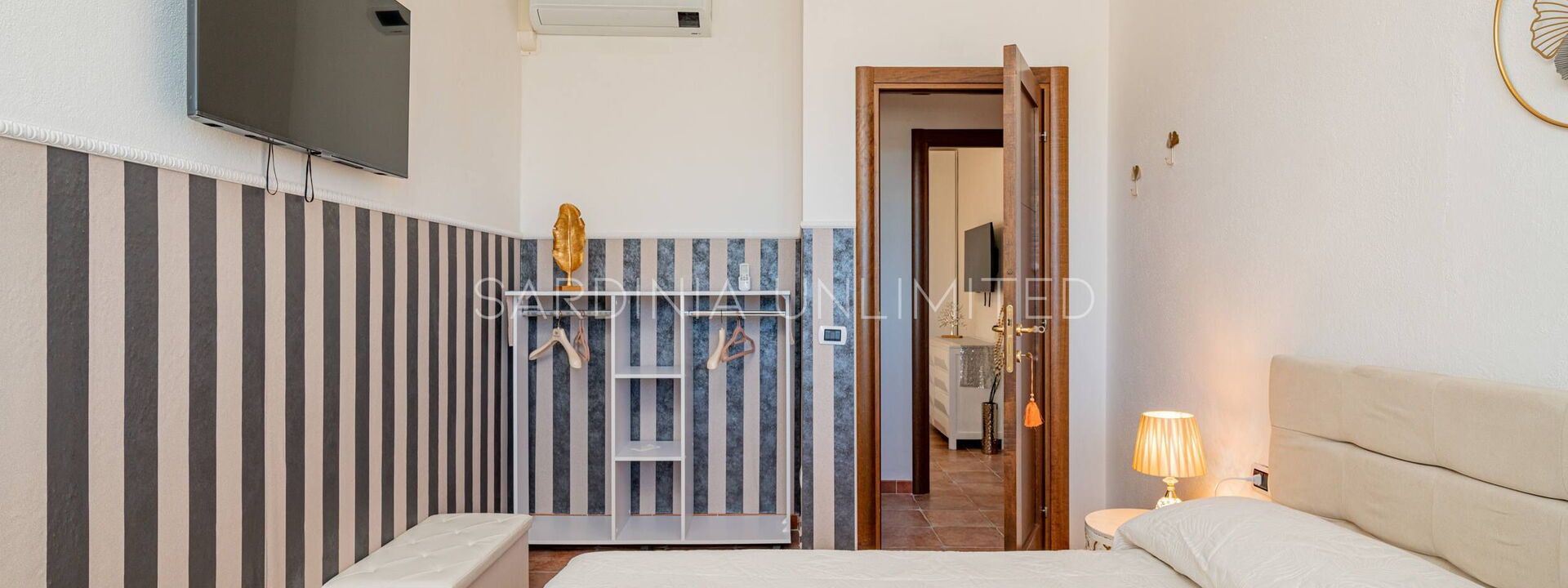 Villa i Venti di Molara: chambre à coucher