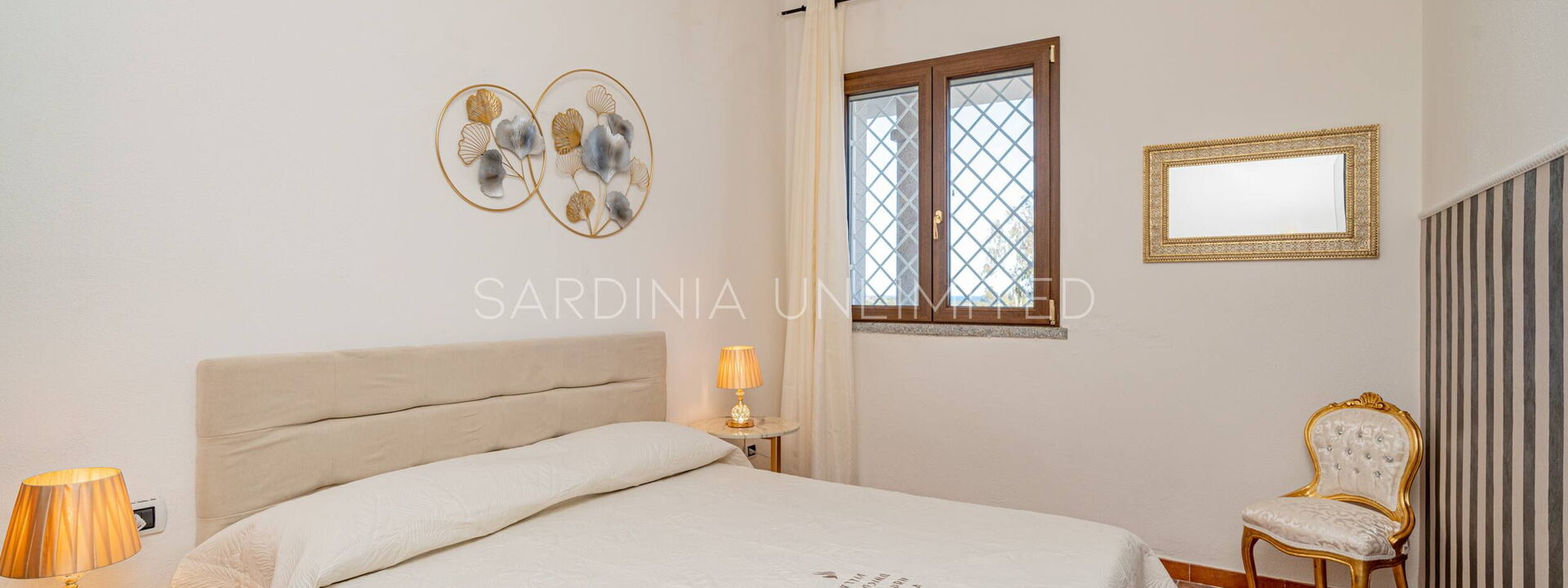 Villa i Venti di Molara: chambre à coucher