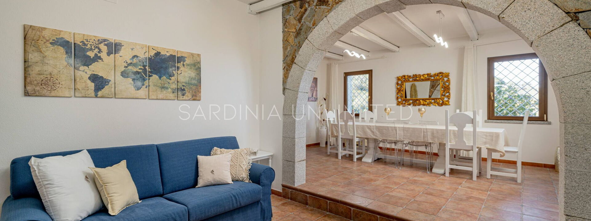 Villa i Venti di Molara: Salon