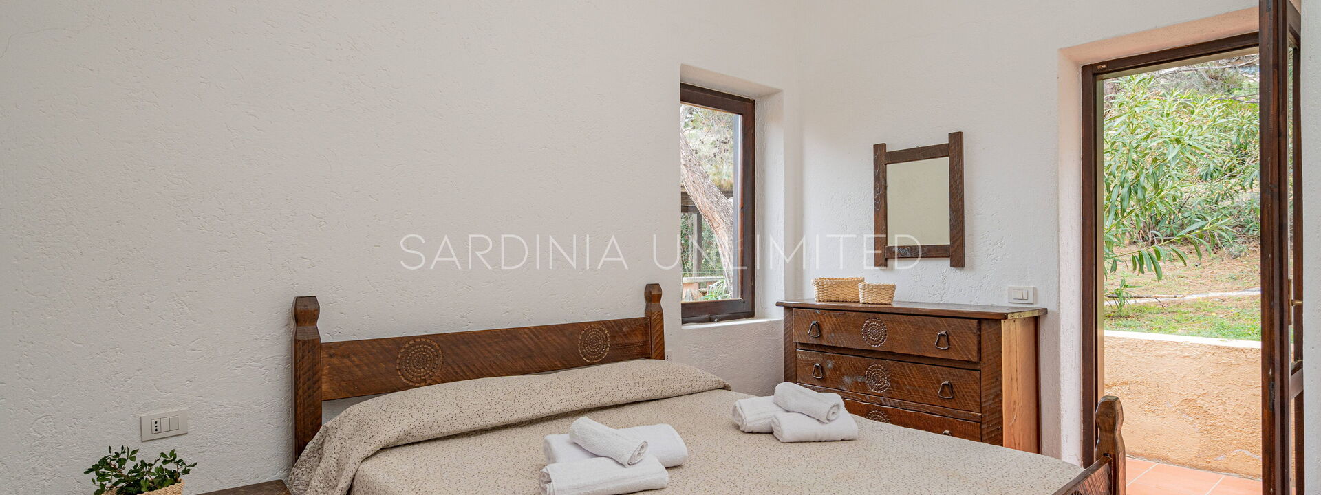 Villa Tamarix: chambre à coucher