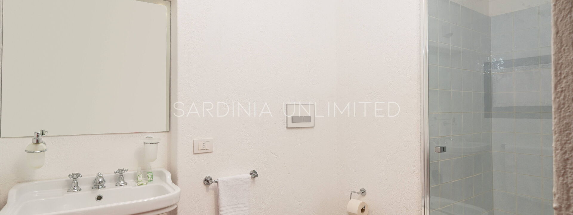 Villa Tamarix: Salle de bain