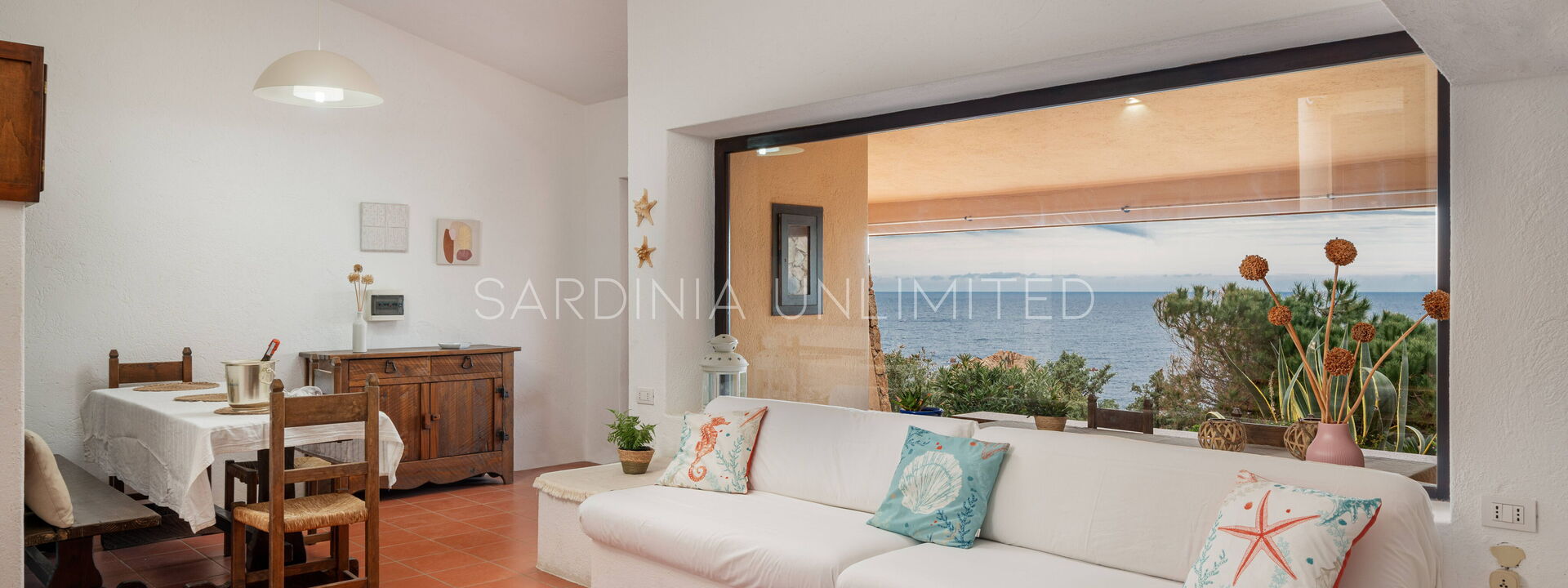 Villa Tamarix: Salon