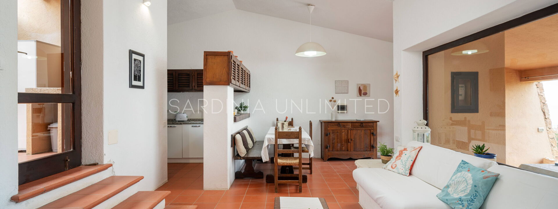 Villa Tamarix: Salon